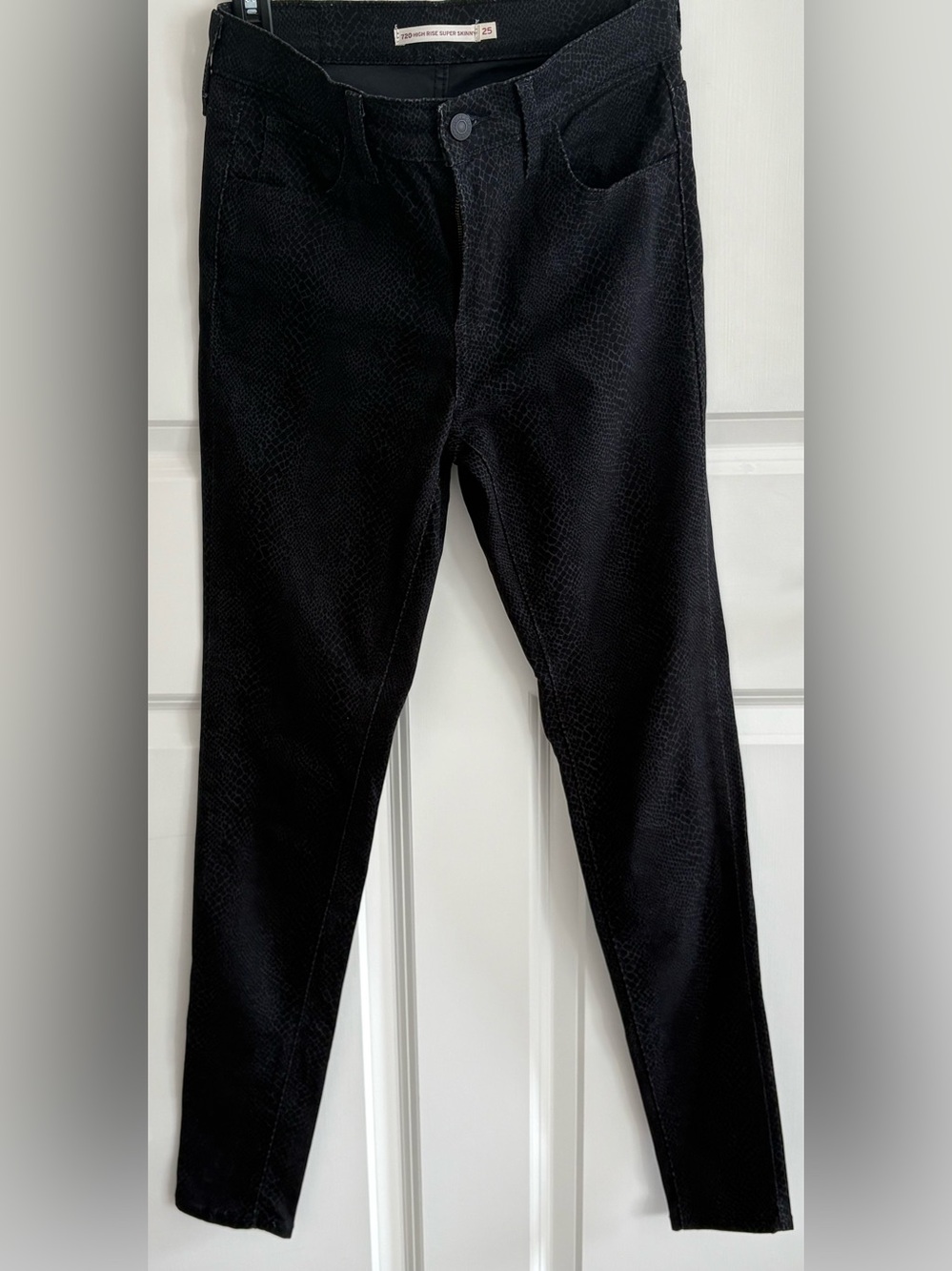 Levi's Women’s slim fit, snake print pants